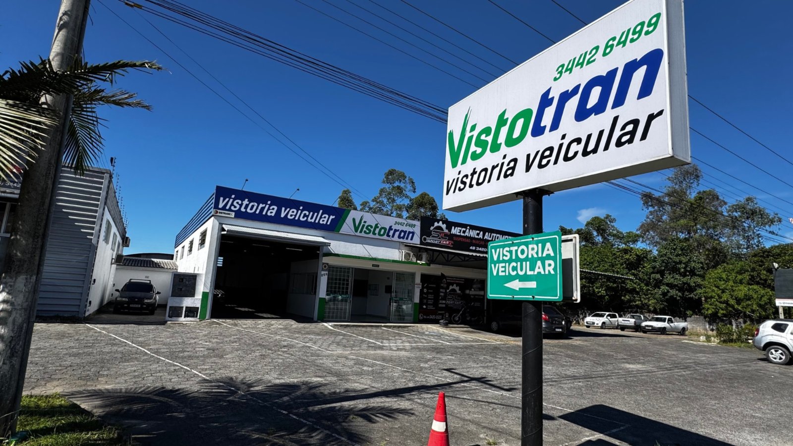 Localização da Vistotran em Rio Maina, Criciúma